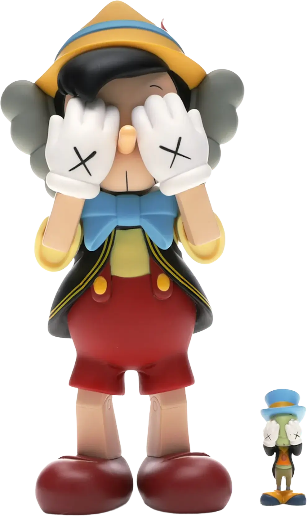 KAWS Pinocchio & Jiminy Cricket Vinyl FigureMulti